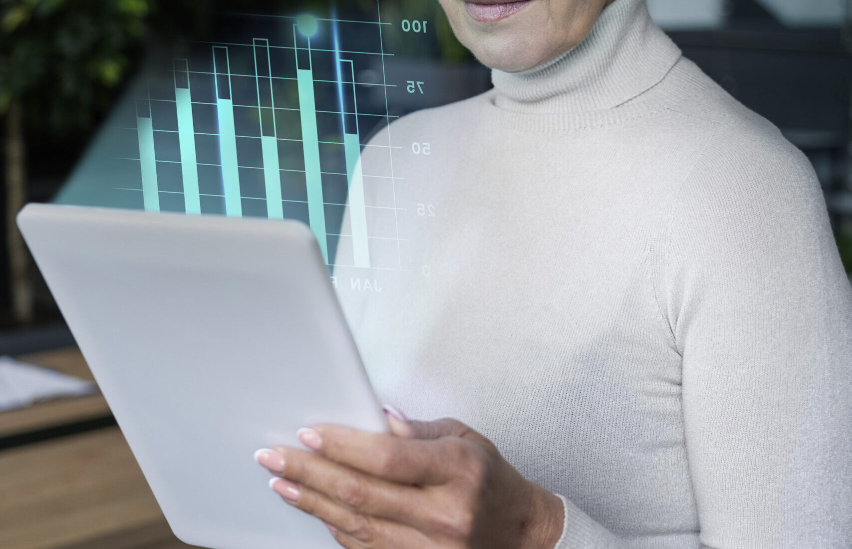 woman-using-tablet-work-connect-with-others